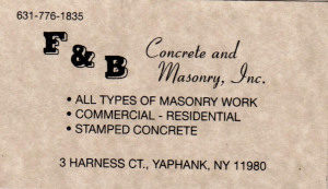 F & B Concrete